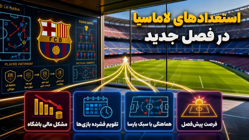 چرا استعدادهای لاماسیا در فصل جدید بارسلونا دوباره مهم شد؟