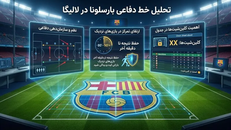 عملکرد خط دفاعی بارسلونا و اهمیت آن در لالیگا