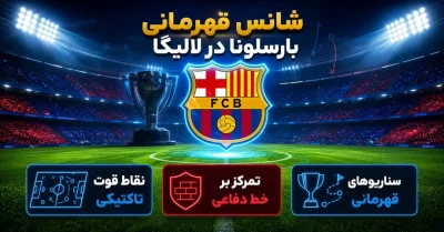شانس قهرمانی دوباره بارسلونا در لالیگا | بررسی نقاط قوت، ضعف و رقبا